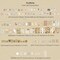 260 PCS Vintage Scrapbooking Supplies Aesthetic Journaling Kit,Large Collection